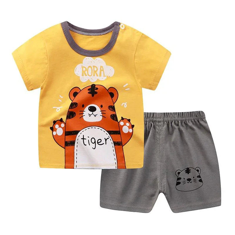 Thomas Children's Set T-shirt Shorts Infant - GuGuTon baby store - Baby Fashion - Toddlers Outfits - Babies Outfits - Toddler Clothes - Kids Clothing - Newborn Clothes - Newborn Wear - Kids Wear - Trending Clothes - Trending Outfits - Fall Fashion - Winter Fashion - Girls Clothes - Boys Clothes - Babies Wear - Kids Accessories - KidsWear - Summer Clothes - Summer Fashion - Summer Trend - Falls Sweaters - Tops - Bottom - Jeans - Blouse - Dresses - Newborn Dresses - Toys