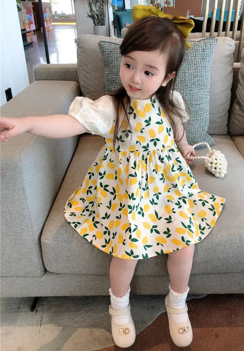 Girl floral dresses princess dress baby girls summer dress flower girl dresses baby girl dress Children dresses فساتين الأطفال