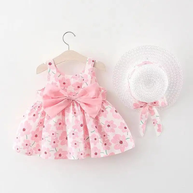 Angela Baby clothes summer seaside vacation children's dress