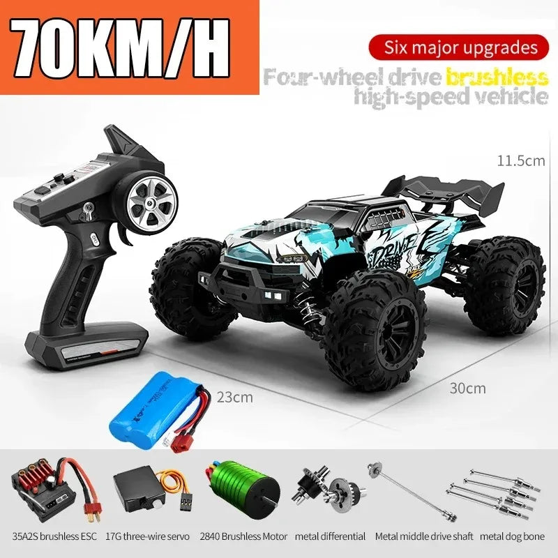 Rc Cars Off Road 4x4 16101PRO/16102PRO Brushless 2.4G Remote Control Car 4WD 1/16 High Speed Rc Truck Drift Rc Car Toys for Boys
