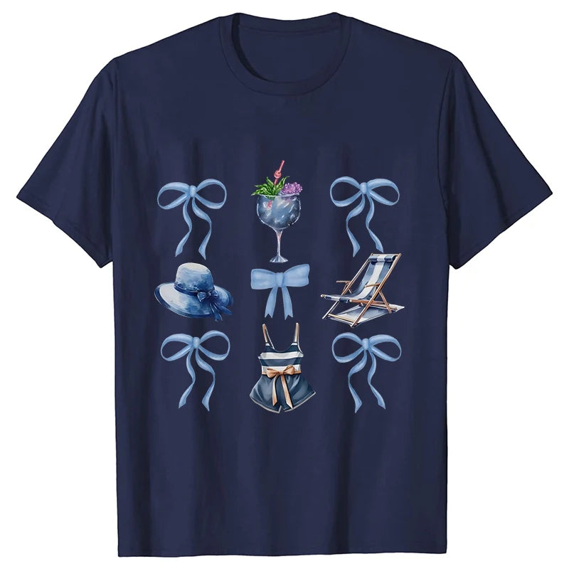 María T-Shirts Girls Friends Single Farewell Party Summer Coastal