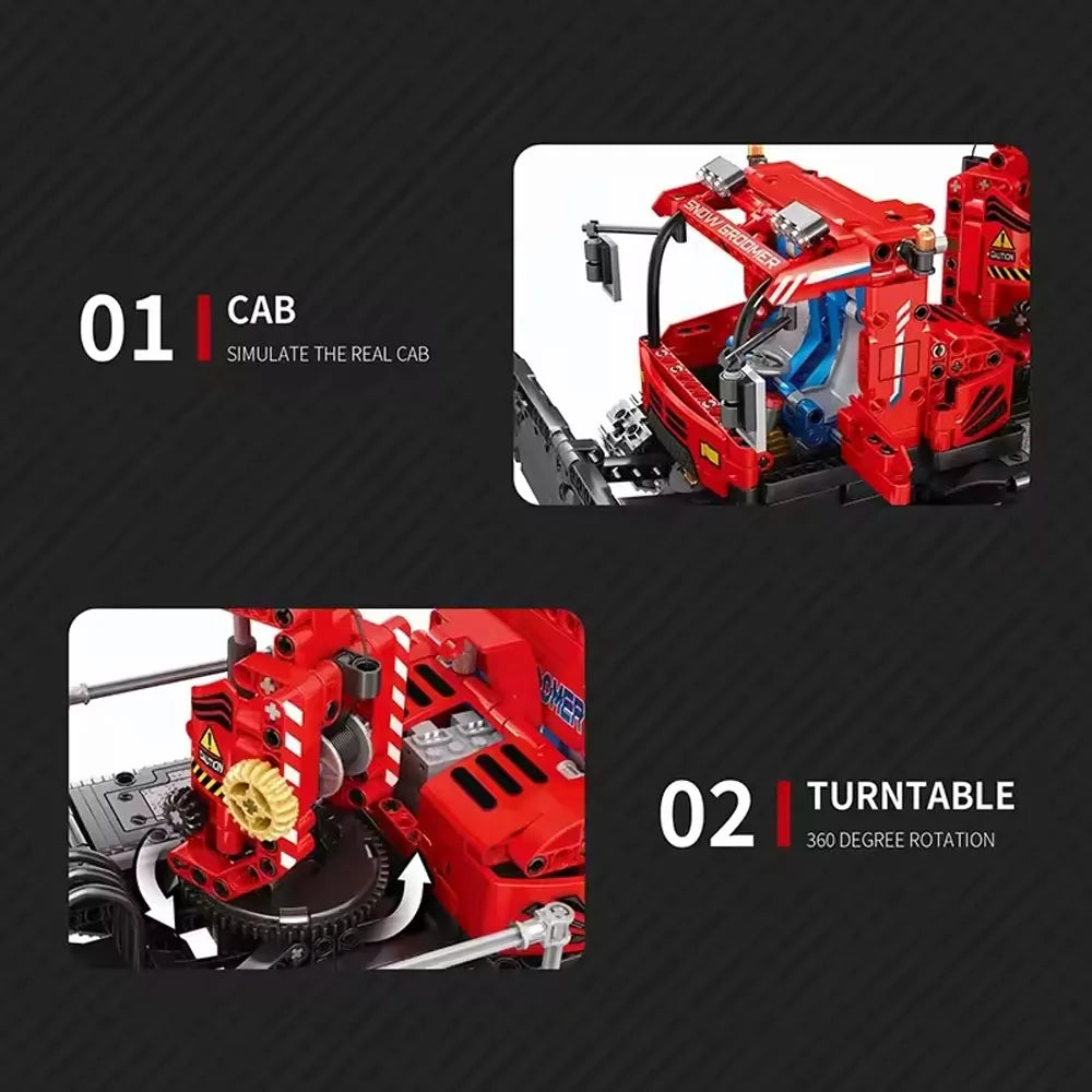 RC Crane Model Building Blocks Kit for Kids