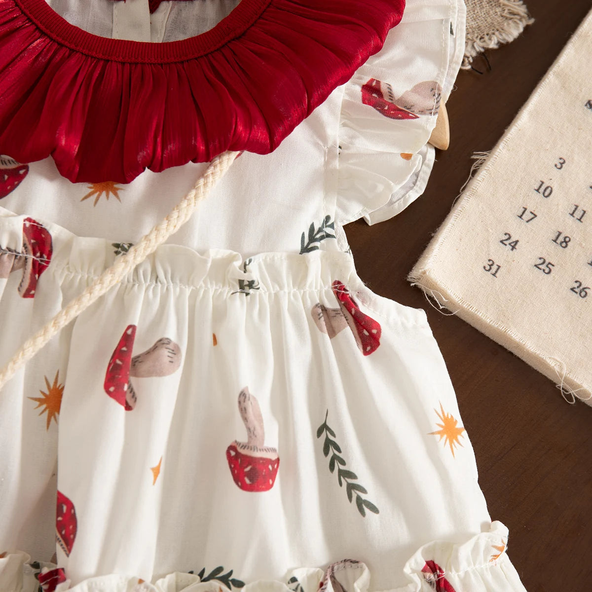 Girls' Dresses Summer Cartoon-Printed Cotton Sleeveless Baby Girls Dresses