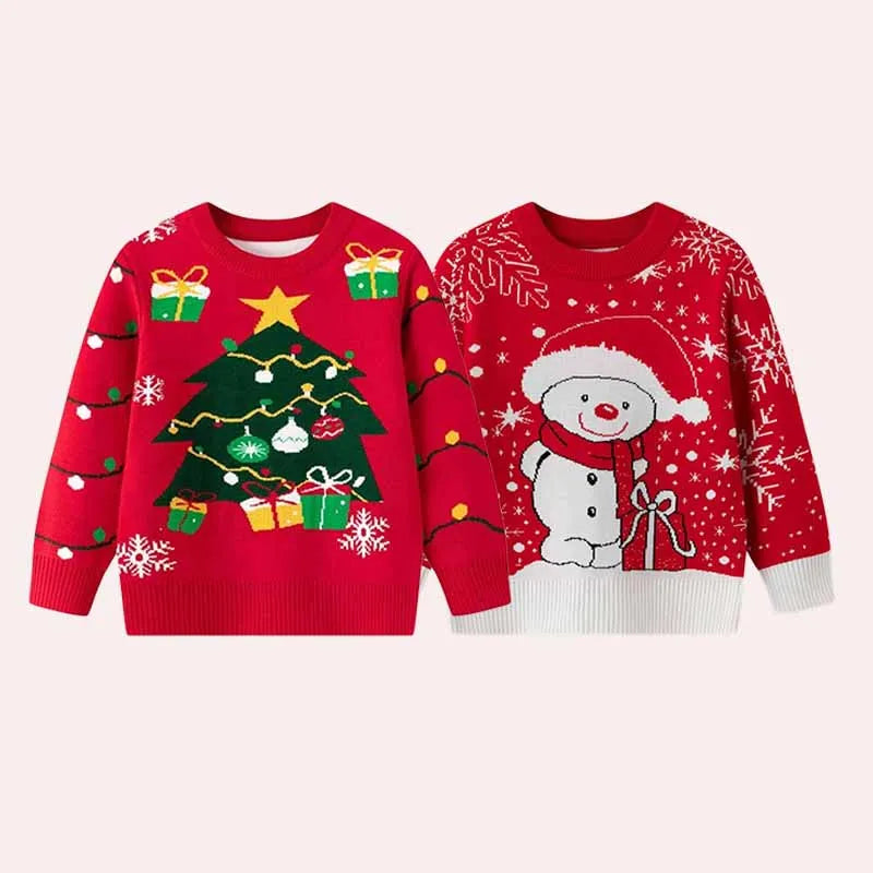 Roy Christmas Spring Autumn Cartoon Sweater - GuGuTon baby store - Baby Fashion - Toddlers Outfits - Babies Outfits - Toddler Clothes - Kids Clothing - Newborn Clothes - Newborn Wear - Kids Wear - Trending Clothes - Trending Outfits - Fall Fashion - Winter Fashion - Girls Clothes - Boys Clothes - Babies Wear - Kids Accessories - KidsWear - Summer Clothes - Summer Fashion - Summer Trend - Falls Sweaters - Tops - Bottom - Jeans - Blouse - Dresses - Newborn Dresses - Toys