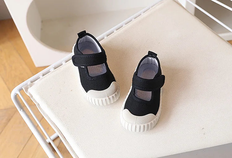2025 New Spring Baby Girl Shoes Kids Autumn Canvas Shoes