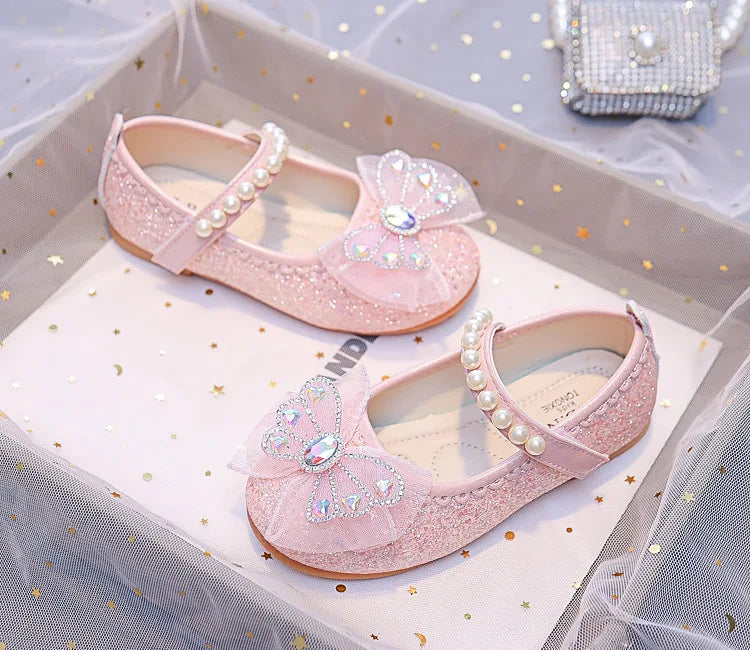 Sloane Children Princess Shoes - Fashionable Flats for Girls