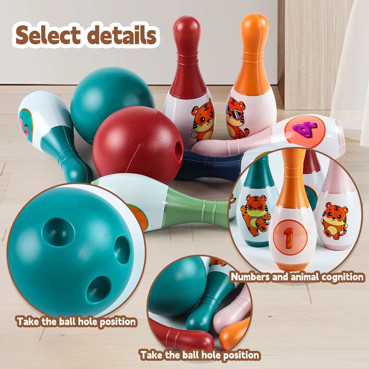 Children's Bowling Toys, Indoor and Outdoor Sports Toys