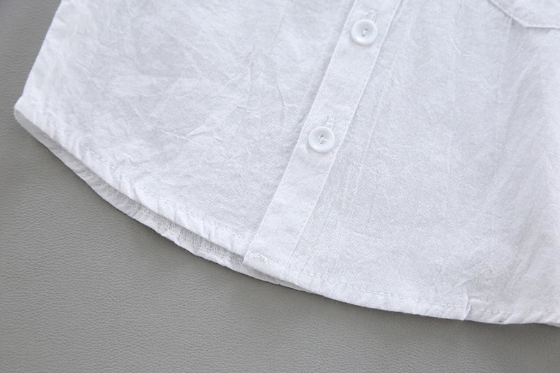 Sacarias Long Sleeve Baby Wedding Shirts