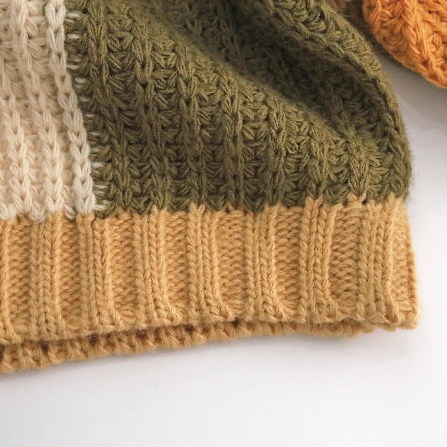 Raul Checkered Knit Pure Cotton Sweater