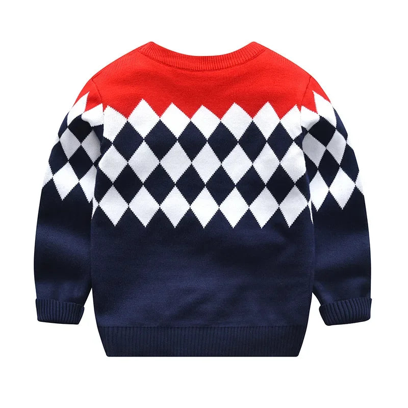 Ian Hedging Thick Long-sleeved Boys Sweater