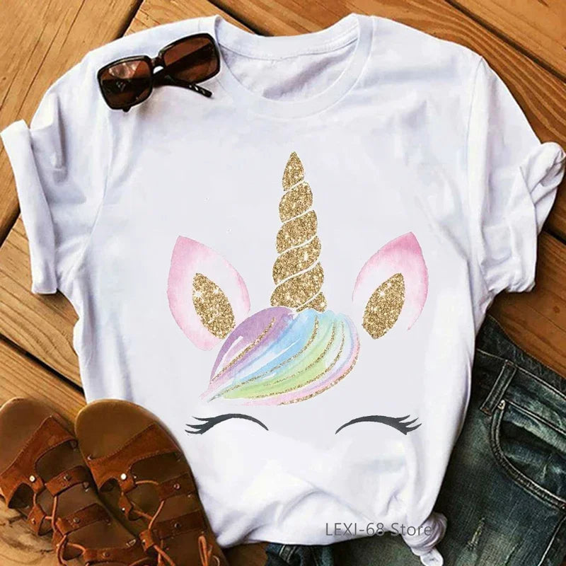 Sophia Women Kawaii Unicorn Girl Graphic Femme Flowers - GuGuTon baby store - Baby Fashion - Toddlers Outfits - Babies Outfits - Toddler Clothes - Kids Clothing - Newborn Clothes - Newborn Wear - Kids Wear - Trending Clothes - Trending Outfits - Fall Fashion - Winter Fashion - Girls Clothes - Boys Clothes - Babies Wear - Kids Accessories - KidsWear - Summer Clothes - Summer Fashion - Summer Trend - Falls Sweaters - Tops - Bottom - Jeans - Blouse - Dresses - Newborn Dresses - Toys