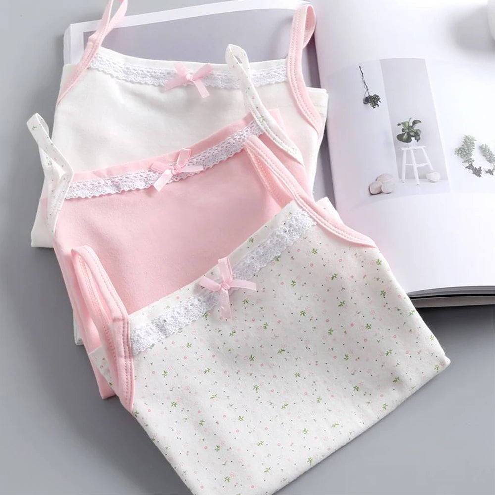 Olivia Cartoon Underwear Young Cotton Children Undershirts