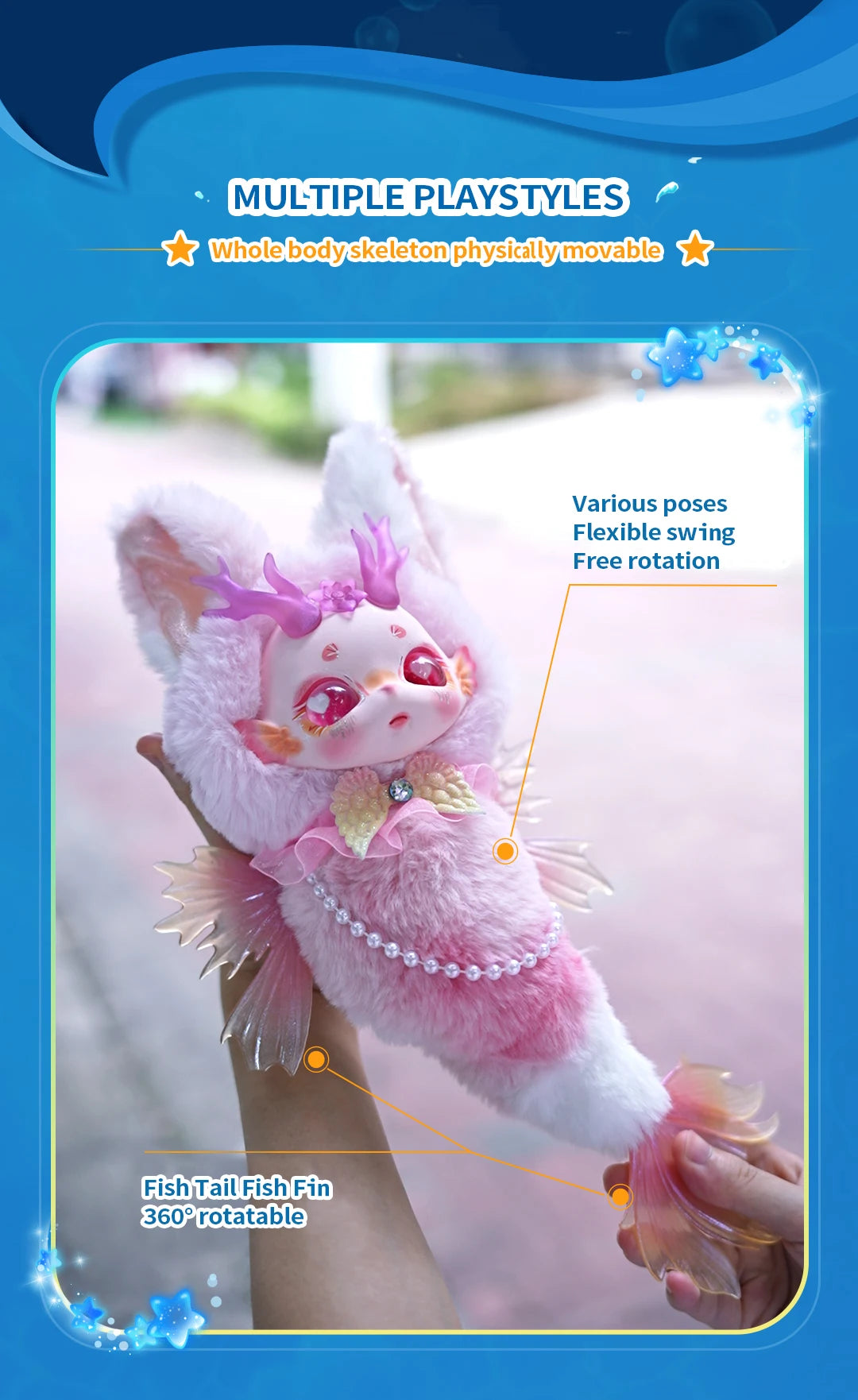 DBS MayTree Dumia Blind Box Plush Dolls Deep Sea