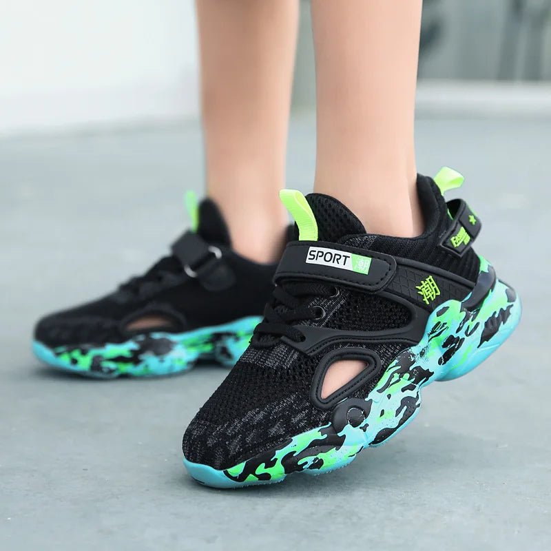 Boys' Summer Sports Shoes Fashion Hollow Casual Shoes Children's Running Shoes