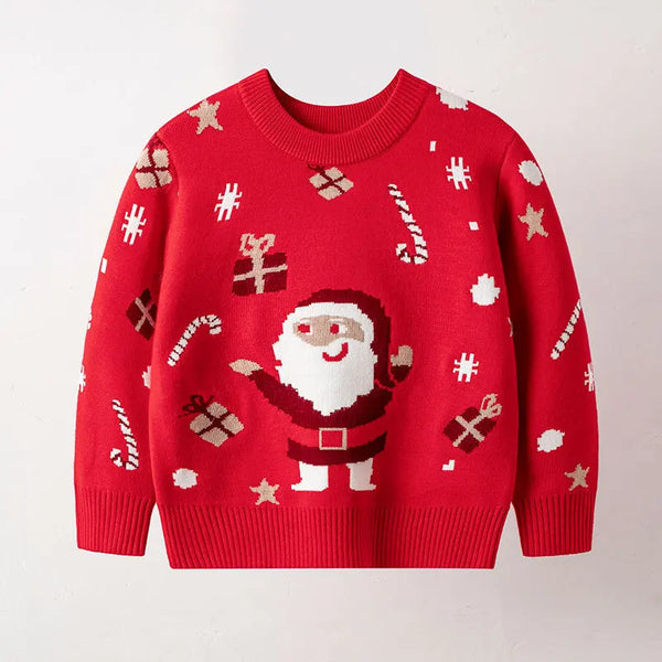 Estevan Christmas Warm Bottom Pullover Sweater