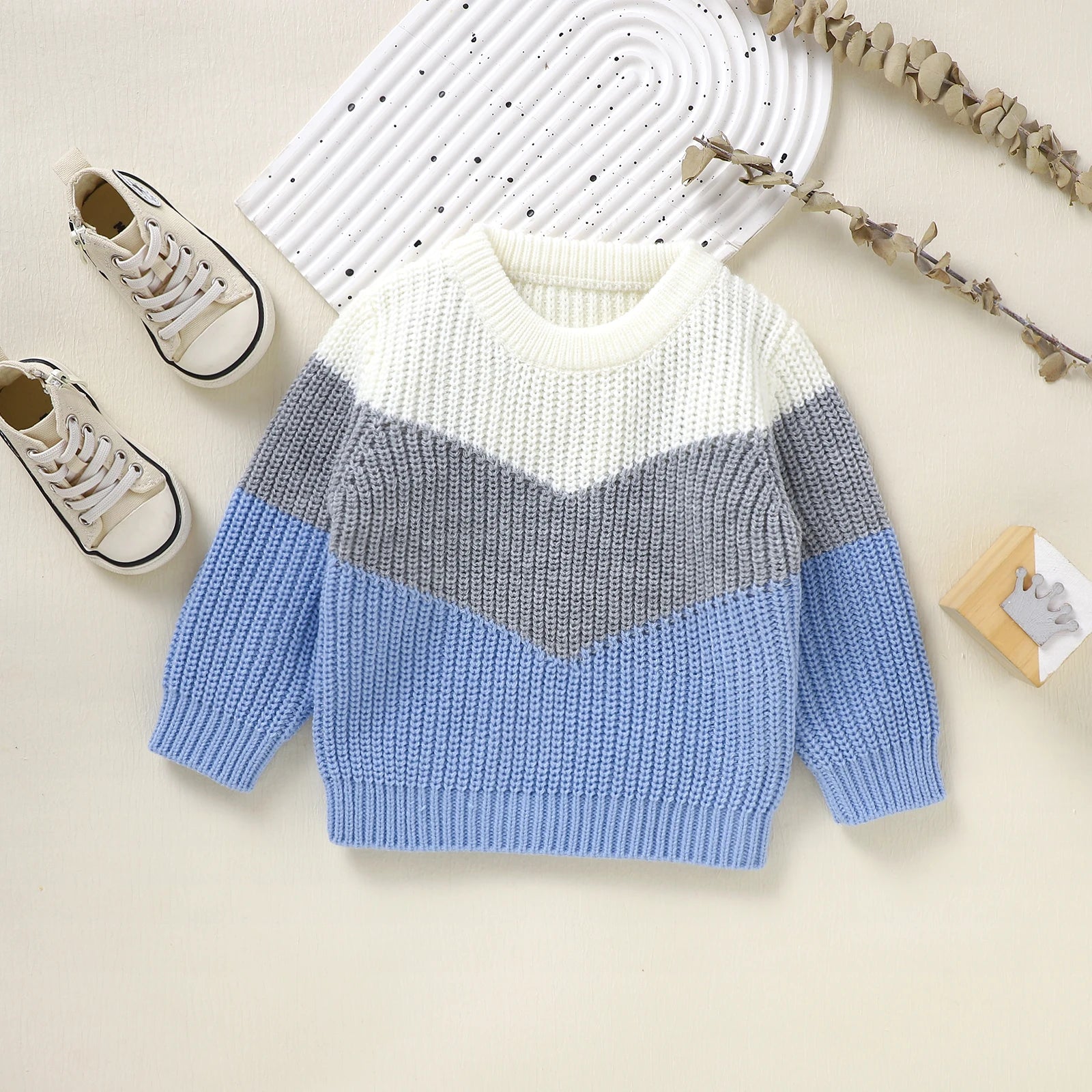 Hernan Infant Baby Knit Sweater - GuGuTon baby store - Baby Fashion - Toddlers Outfits - Babies Outfits - Toddler Clothes - Kids Clothing - Newborn Clothes - Newborn Wear - Kids Wear - Trending Clothes - Trending Outfits - Fall Fashion - Winter Fashion - Girls Clothes - Boys Clothes - Babies Wear - Kids Accessories - KidsWear - Summer Clothes - Summer Fashion - Summer Trend - Falls Sweaters - Tops - Bottom - Jeans - Blouse - Dresses - Newborn Dresses - Toys