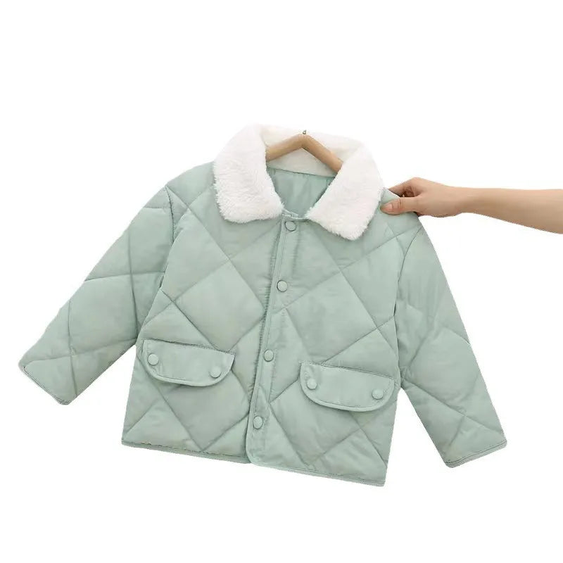 Pamela Baby Girl Winter Jackets Casual Solid Colors - GuGuTon baby store - Baby Fashion - Toddlers Outfits - Babies Outfits - Toddler Clothes - Kids Clothing - Newborn Clothes - Newborn Wear - Kids Wear - Trending Clothes - Trending Outfits - Fall Fashion - Winter Fashion - Girls Clothes - Boys Clothes - Babies Wear - Kids Accessories - KidsWear - Summer Clothes - Summer Fashion - Summer Trend - Falls Sweaters - Tops - Bottom - Jeans - Blouse - Dresses - Newborn Dresses - Toys