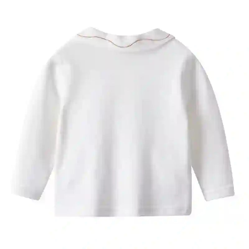 Leslie Beautiful Spring Autumn Cotton Tops