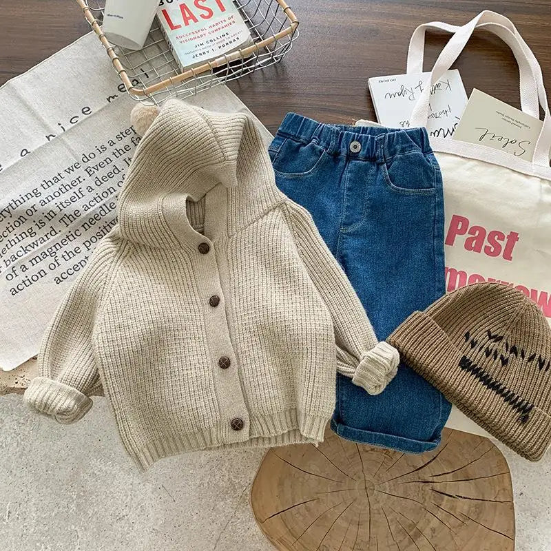 Edmundo Baby Boy Knitted Sweater - GuGuTon baby store - Baby Fashion - Toddlers Outfits - Babies Outfits - Toddler Clothes - Kids Clothing - Newborn Clothes - Newborn Wear - Kids Wear - Trending Clothes - Trending Outfits - Fall Fashion - Winter Fashion - Girls Clothes - Boys Clothes - Babies Wear - Kids Accessories - KidsWear - Summer Clothes - Summer Fashion - Summer Trend - Falls Sweaters - Tops - Bottom - Jeans - Blouse - Dresses - Newborn Dresses - Toys