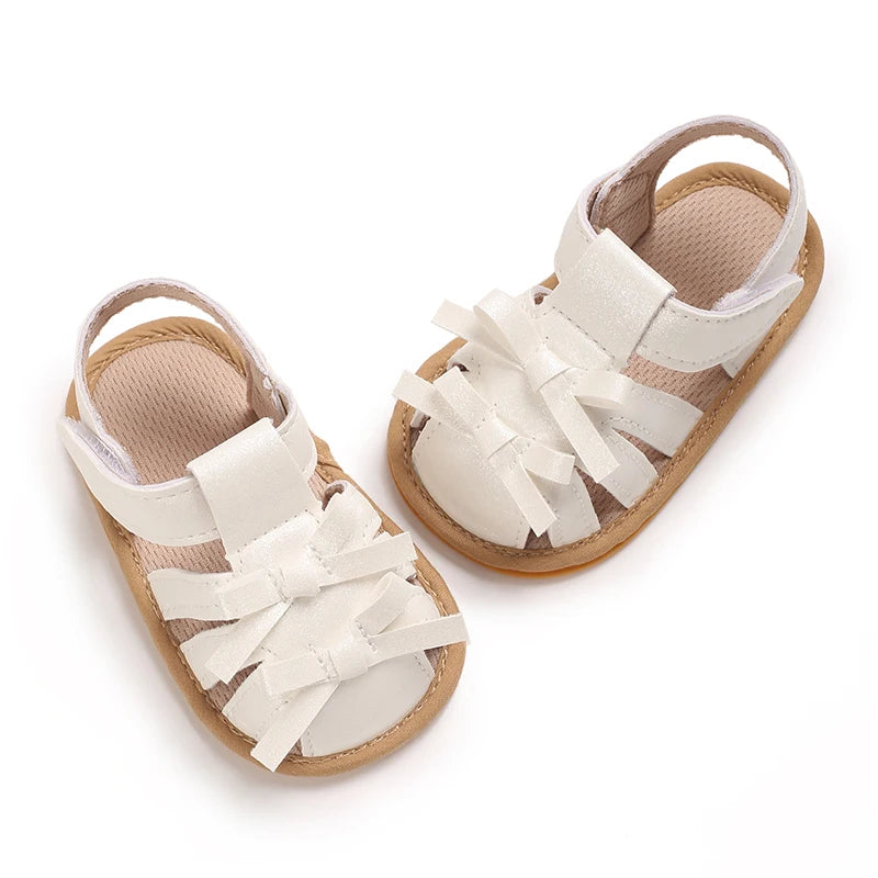 0-18Months Newborn Infant Baby Girls Shoes Summer Sandals Casual Rubber Bottom Non-Slip