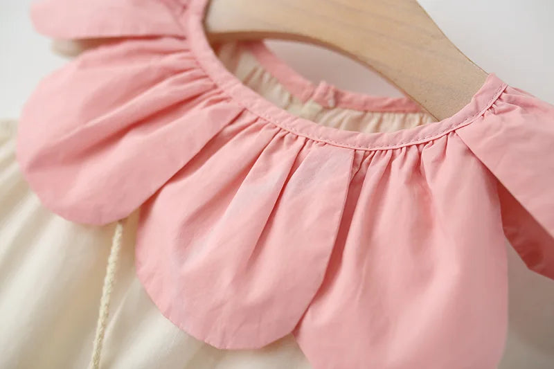 Newborn Baby Girls Dress Casual Sleeveless Floral Dresses for Baby Girl Clothing
