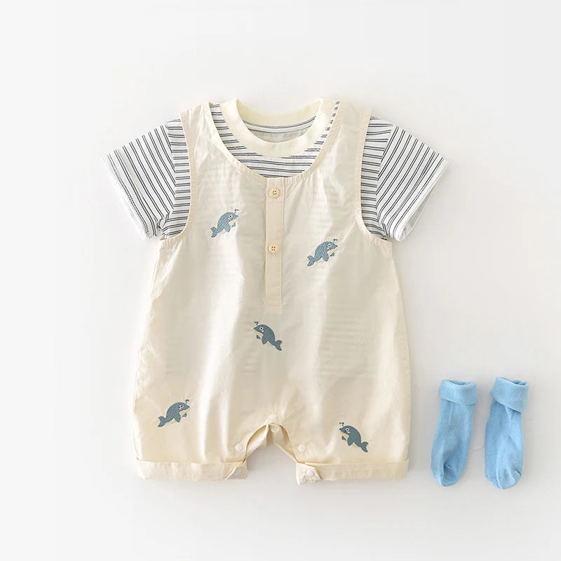 Sandro Korean Style Round Neck Tees - GuGuTon baby store - Baby Fashion - Toddlers Outfits - Babies Outfits - Toddler Clothes - Kids Clothing - Newborn Clothes - Newborn Wear - Kids Wear - Trending Clothes - Trending Outfits - Fall Fashion - Winter Fashion - Girls Clothes - Boys Clothes - Babies Wear - Kids Accessories - KidsWear - Summer Clothes - Summer Fashion - Summer Trend - Falls Sweaters - Tops - Bottom - Jeans - Blouse - Dresses - Newborn Dresses - Toys