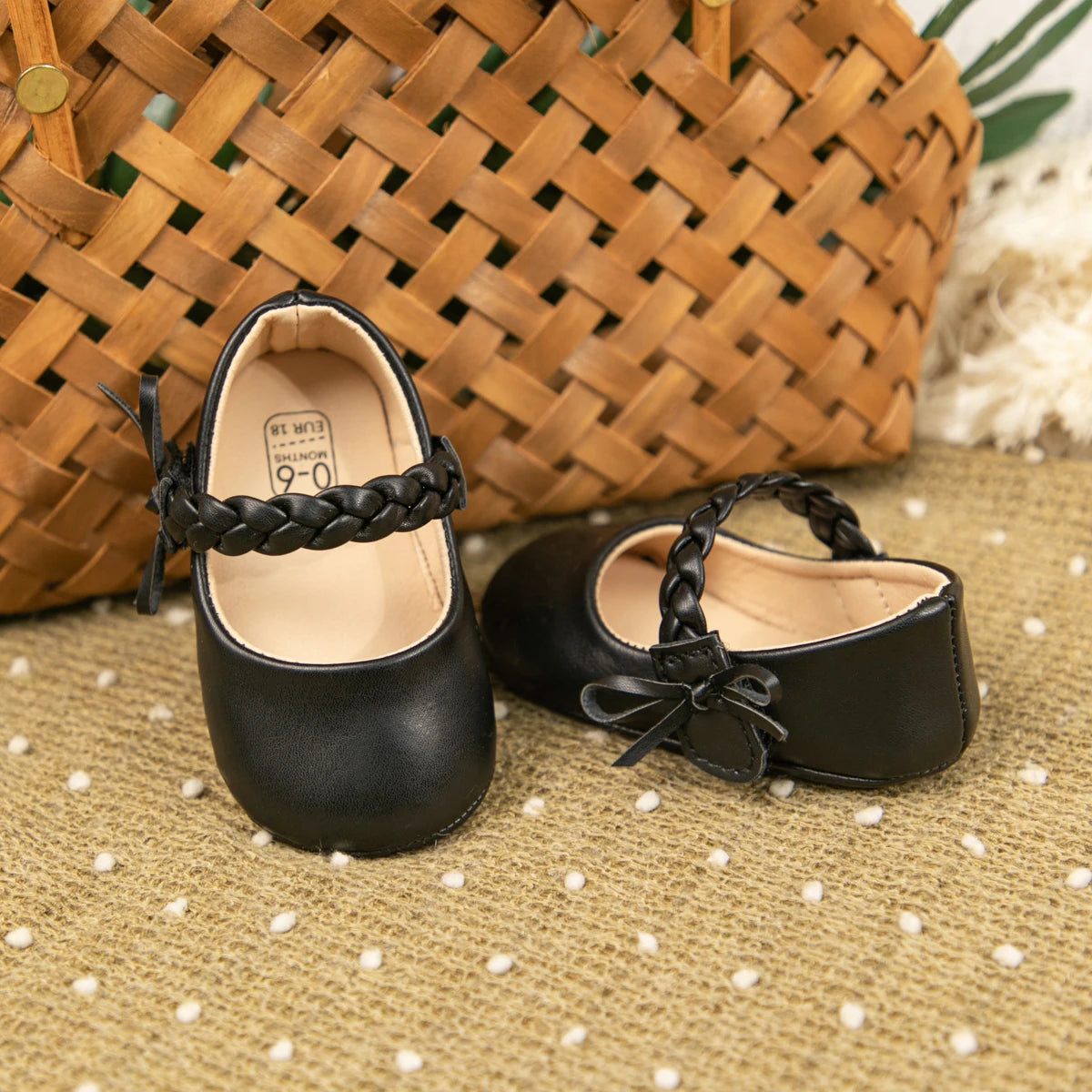 Baby's First Pair of Toddler Shoes Baby Girls Shoes Rubber material Breathable Non-slip Girls