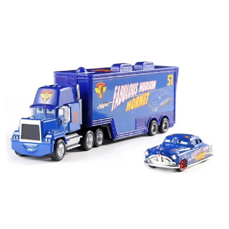Cars 2 Mack Truck Pixar racing car Lightning McQueen Jackson Storm mini Car