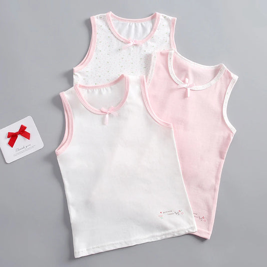 Olivia Cartoon Underwear Young Cotton Children Undershirts