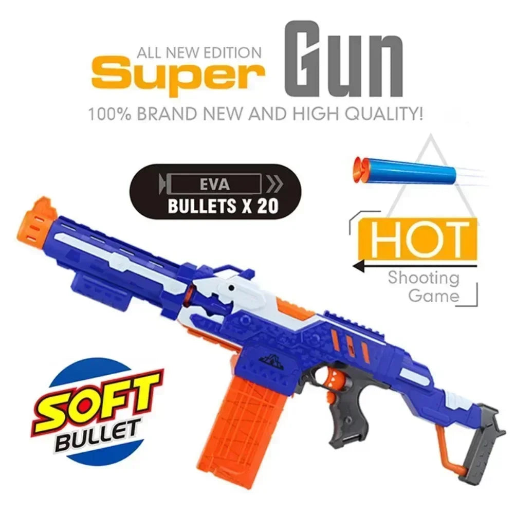 Safe Toy Gun Foam Darts for Children's Party Fun
