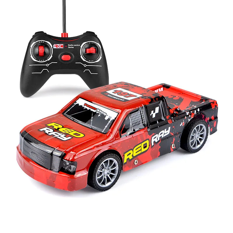 Children'S Remote Control Car, Electric Toy Car, Four-Way Wireless 1:18 Simulation Model, Racing Car, Gift Stall, Street Vendor