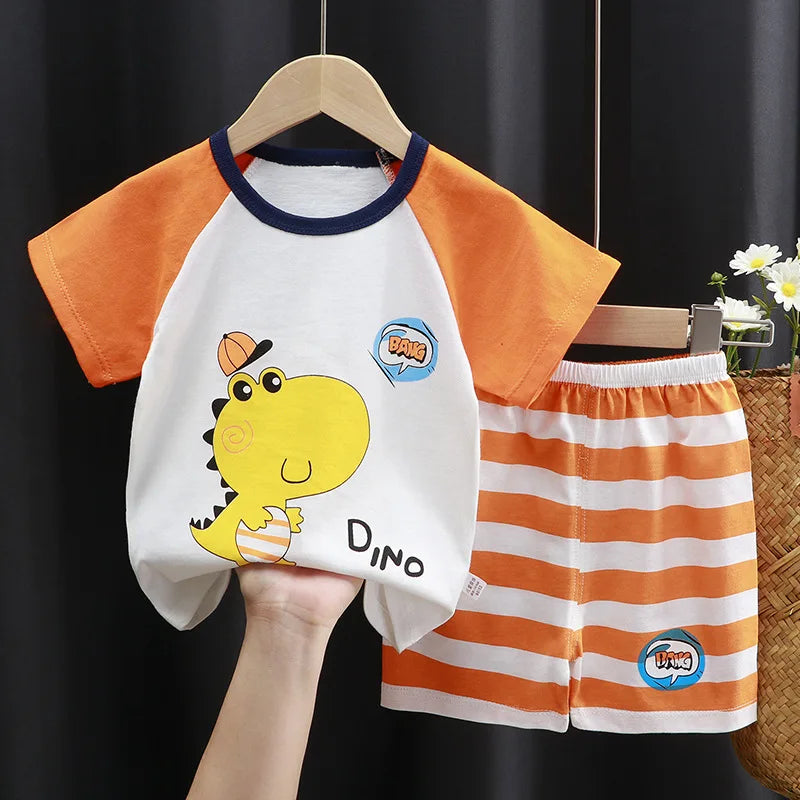 Gabriel T-shirt and Shorts Set Pure Cotton Tees