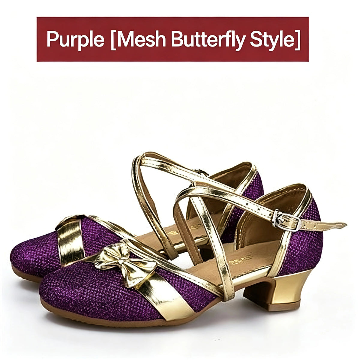 Girls Dance Shoes For Women Ladies Ballroom Latin Children/Kids Tango Salsa Latin Dancing Shoes Low Heel Salsa Training Shoes