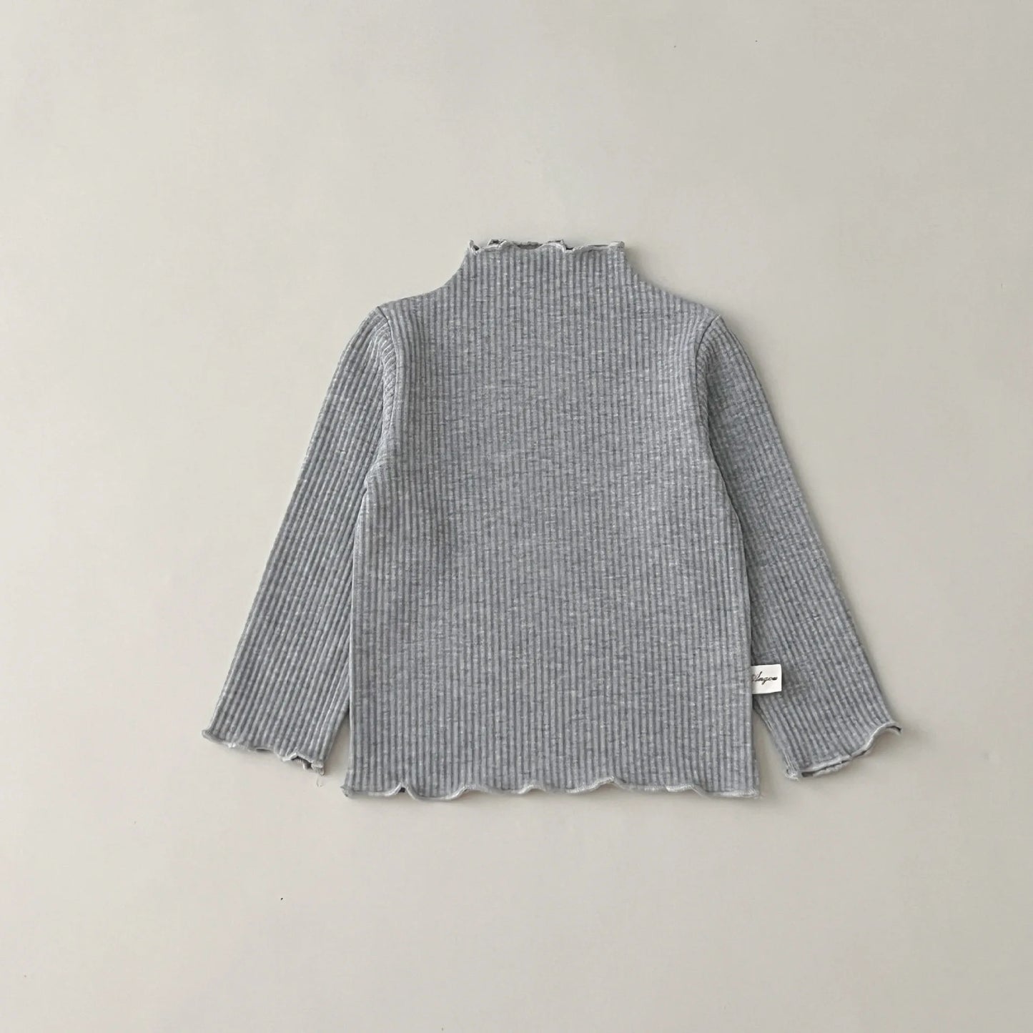 Claudia Long Sleeves Bottoming Solid Casual Top