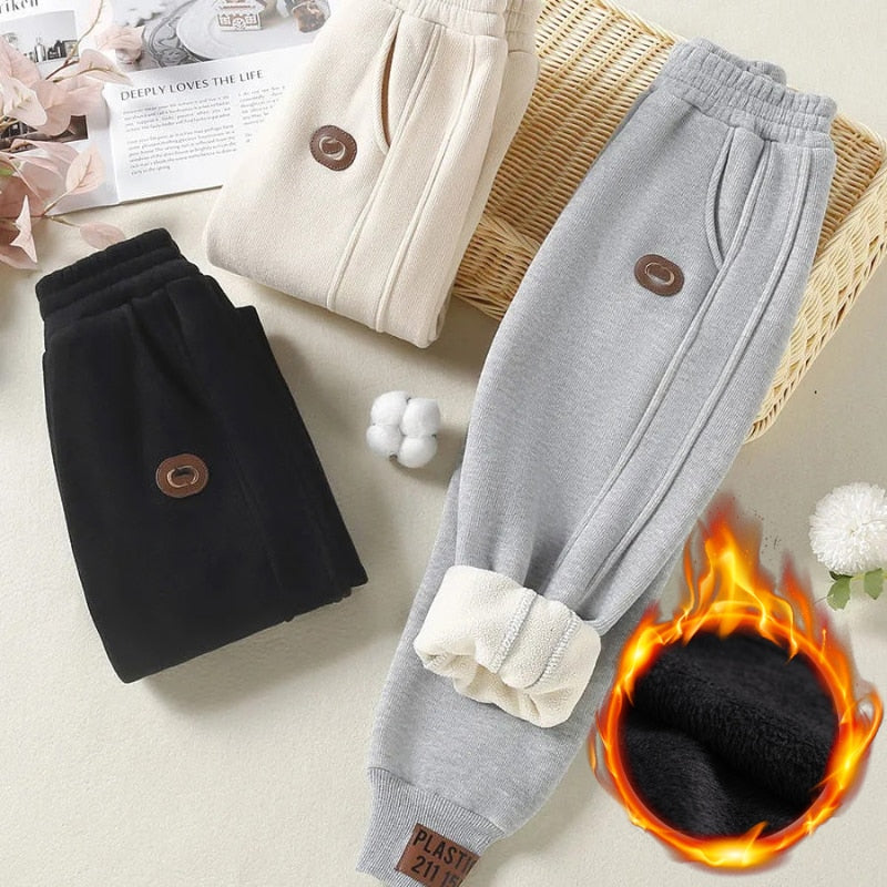 Kids Jogger Unisex Casual School Sport Fleece Trousers Loose Pants - GuGuTon baby store - Baby Fashion - Toddlers Outfits - Babies Outfits - Toddler Clothes - Kids Clothing - Newborn Clothes - Newborn Wear - Kids Wear - Trending Clothes - Trending Outfits - Fall Fashion - Winter Fashion - Girls Clothes - Boys Clothes - Babies Wear - Kids Accessories - KidsWear - Summer Clothes - Summer Fashion - Summer Trend - Falls Sweaters - Tops - Bottom - Jeans - Blouse - Dresses - Newborn Dresses - Toys