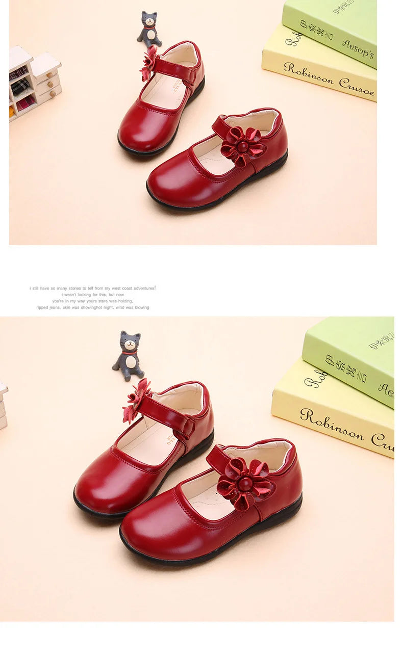 Girl Fashion Party Shoe 2026 Spring New Korean Edition Child Princess ShoeGirl