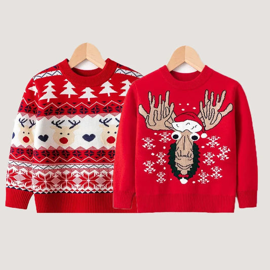 Harry Christmas Children Knit Clothes New Sweaters