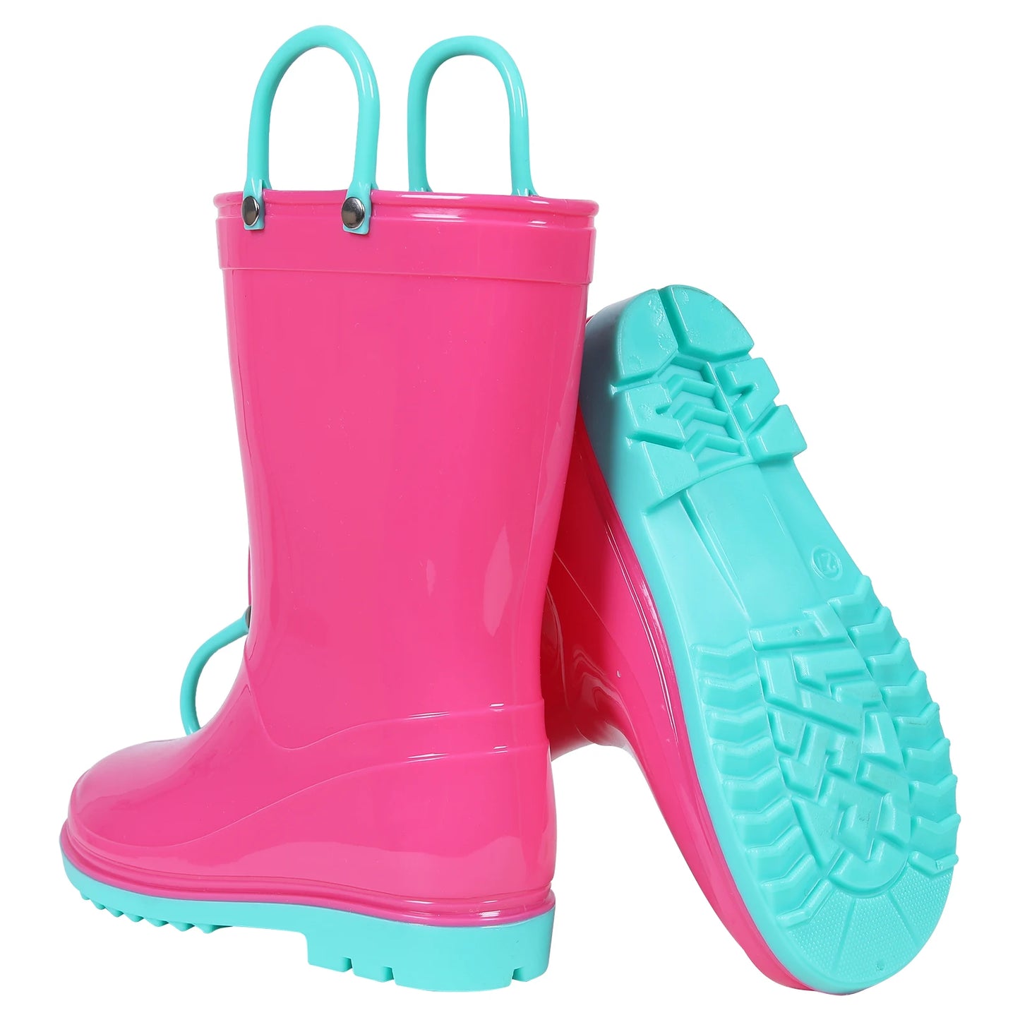 Quinn Evshine Kids Waterproof Rain Boots for Boys and Girls