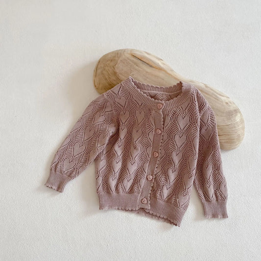 Luisa Exquisite Sweet Heart Long Sleeved Sweater