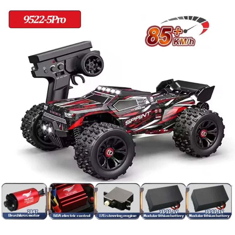 SCY 9522PRO 1:16 Brushless RC Car 85KM/H High Speed 4WD Off-Road Drift Racing Car Professional Remote Control Car vs SG116MAX