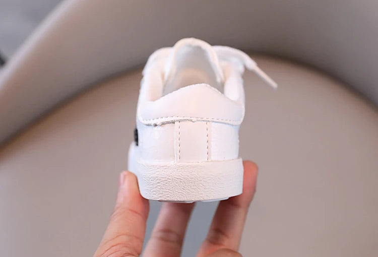 Girls' Shoes 2025 Spring New  Casual Versatile Little Girls  Star sneakers Spring and Autumn Children's Sports Shoes