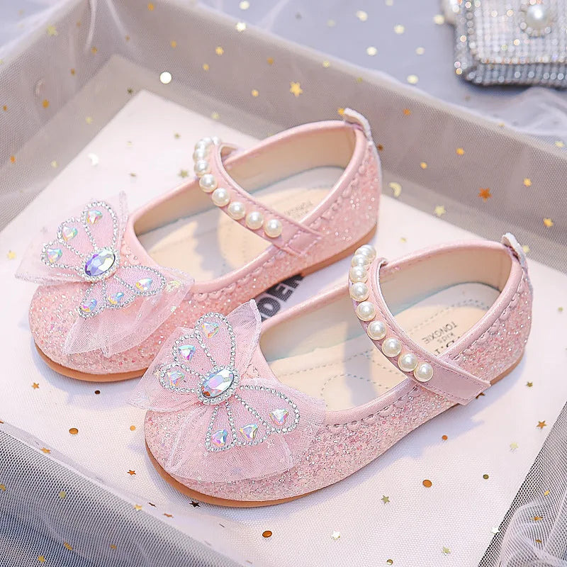 Sloane Children Princess Shoes - Fashionable Flats for Girls