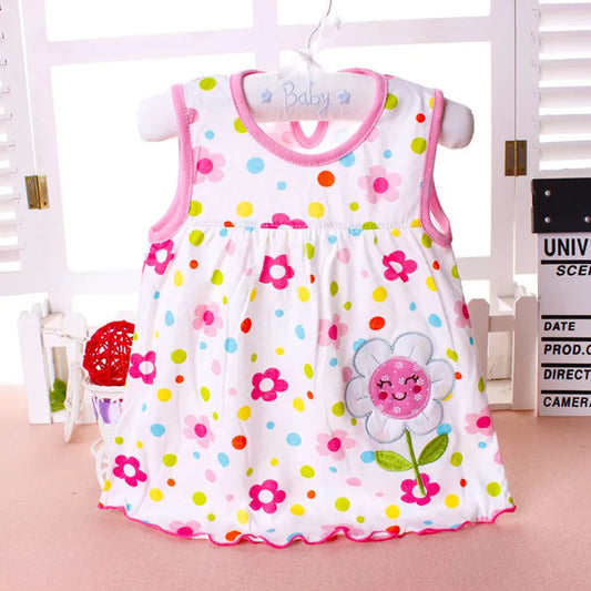 Baby Girls Dress Baby girl summer clothes  Baby Dress Princess 0-2years Girls Cotton Clothing Dress