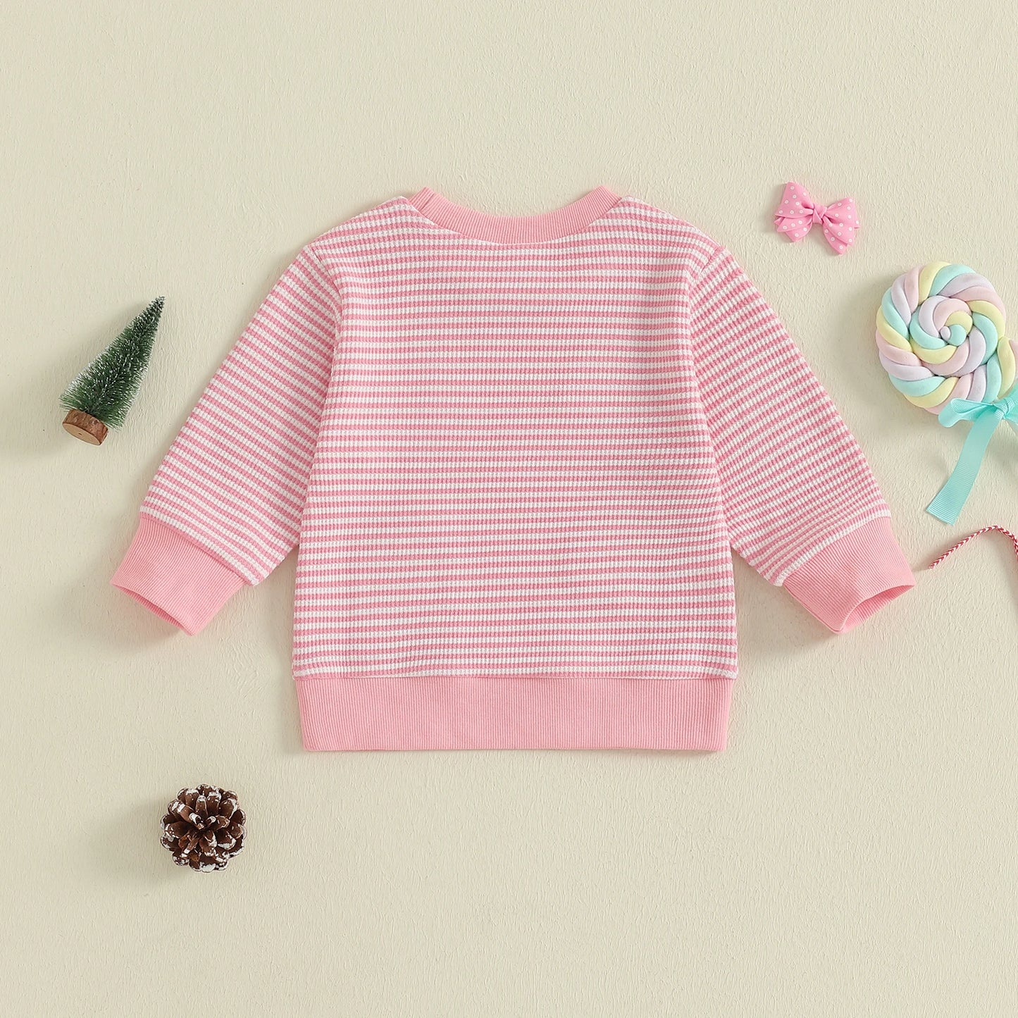 Rita Christmas Crew Neck Long Sleeve Sweatshirt