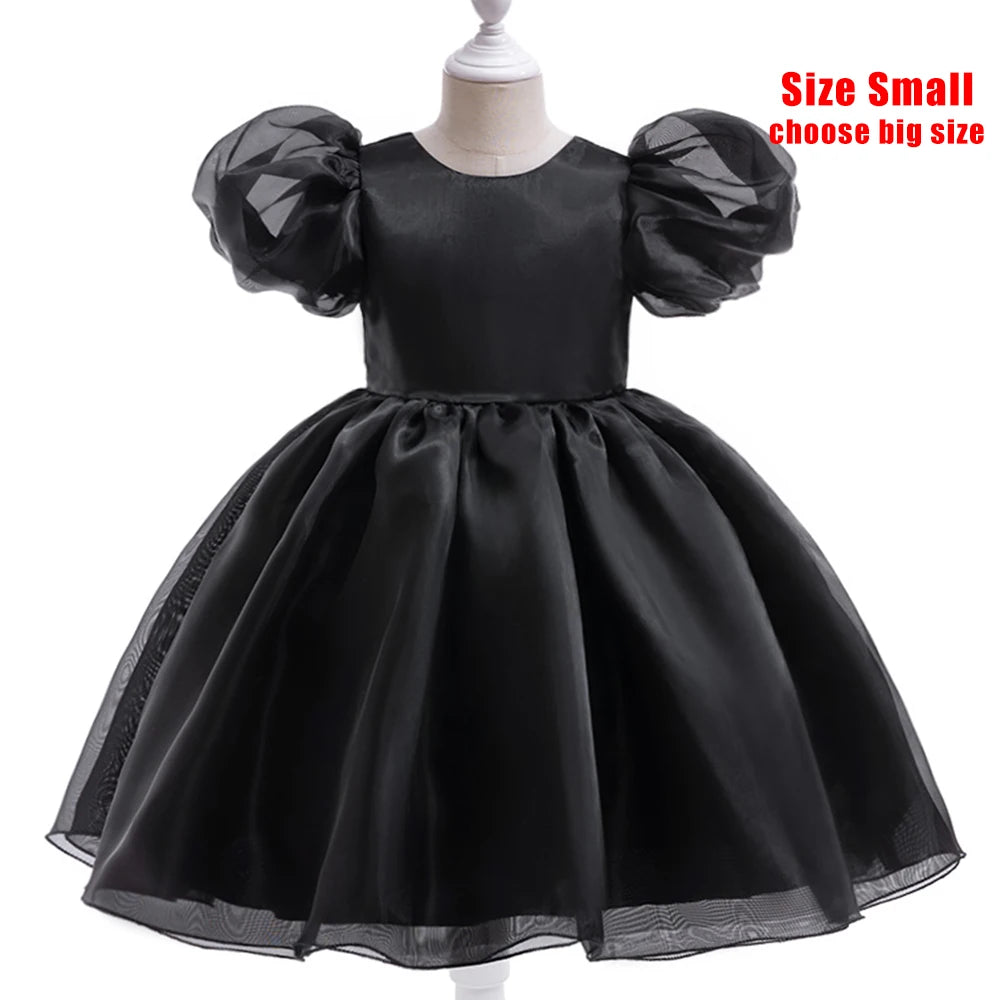 Sarah Tulle Puff Sleeve Wedding Party Kids Dresses for Girls Birthday - GuGuTon baby store - Baby Fashion - Toddlers Outfits - Babies Outfits - Toddler Clothes - Kids Clothing - Newborn Clothes - Newborn Wear - Kids Wear - Trending Clothes - Trending Outfits - Fall Fashion - Winter Fashion - Girls Clothes - Boys Clothes - Babies Wear - Kids Accessories - KidsWear - Summer Clothes - Summer Fashion - Summer Trend - Falls Sweaters - Tops - Bottom - Jeans - Blouse - Dresses - Newborn Dresses - Toys