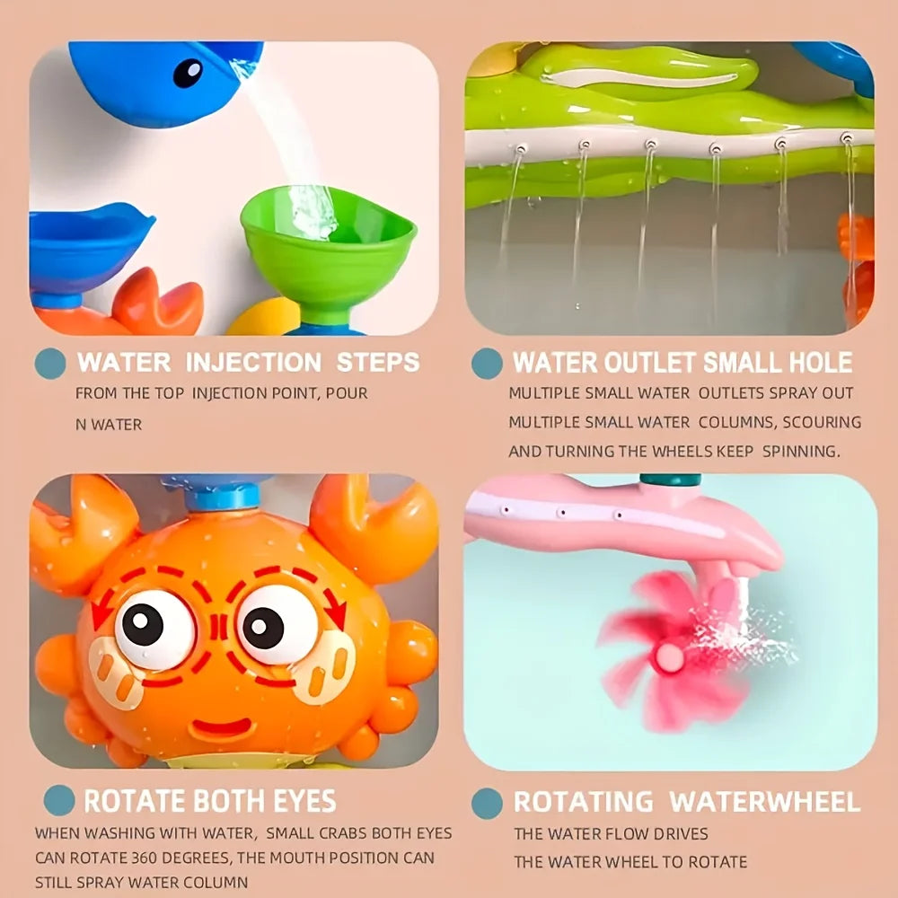 Boys and Girls Bath Toys Suitable for Youngsters, Children, Baby Bath Tub Toys, Gift Bathtub Toys, Gift for Halloween Christmas