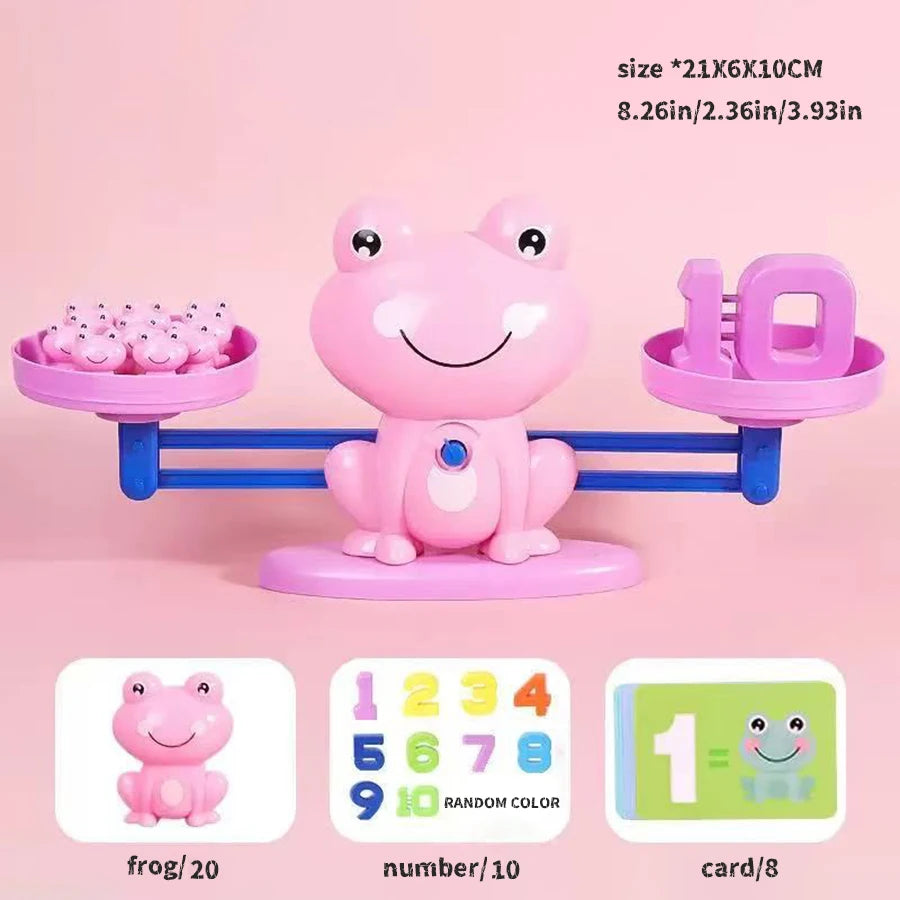 Mathematical Intelligence Math Toys Funny Frog Scale Children's Early Education Toys