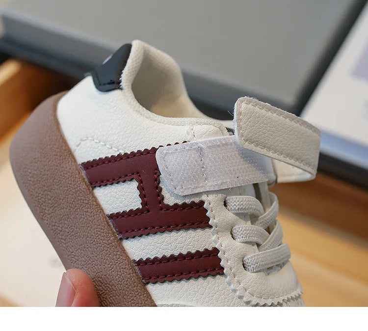 Children's Skate Shoes Girls White Sneakers 2026 Autumn New Fashion Boys Canvas Shoes Kids Sports Shoes Unisex Casual Shoes
