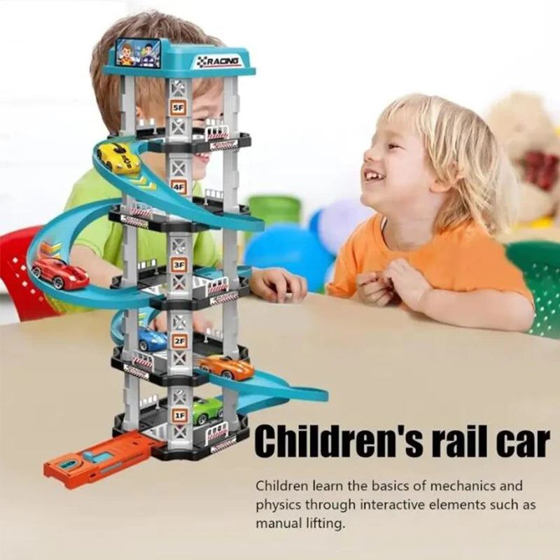 Race Track Car Ramp Toy Educational Game For Boys
