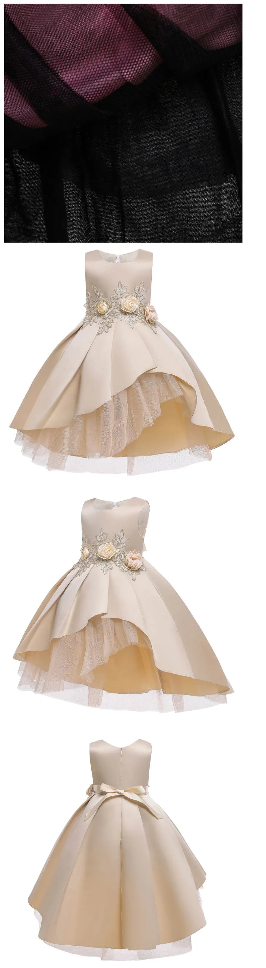 Baby Girl Birthday Dress for Girl 2-10 Year Birthday Dress 2023 New Fashion Cute Princess Baby Dress